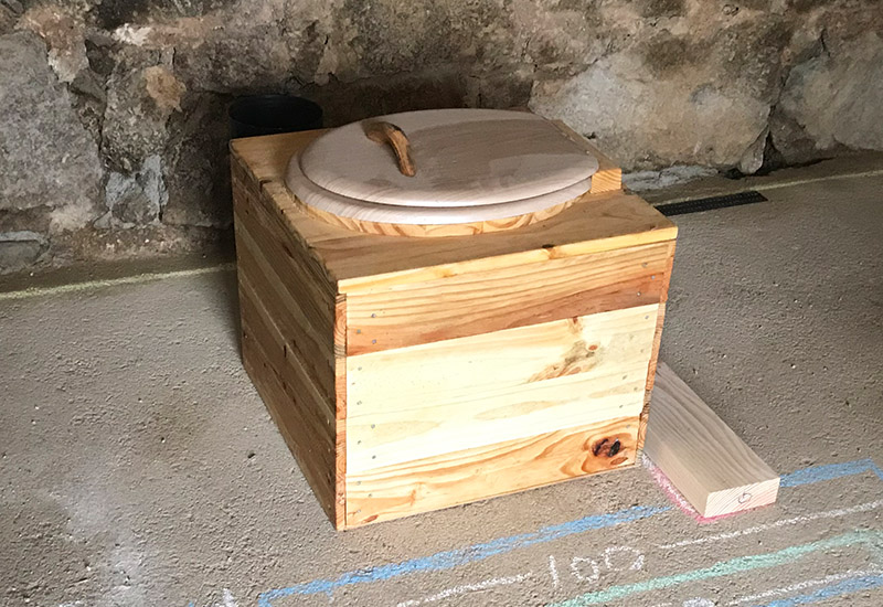 Building a Compost Toilet Box